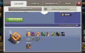 Vender minha conta Clash of clans