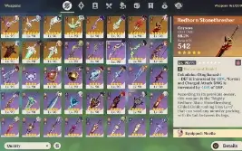 [NA]AR60- 20 5⭐/ 11 Armas 5⭐ T5 e T4 com constelações!
