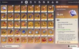 Genshin Impact - Conta com muitos 5* - AR57