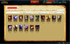 CONTAS DE LEAGUE OF LEGENDS 16 CAMPEÕES - OURO 2