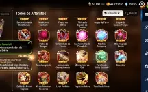 Conta de epic seven com 3 ML+ 15 k de gemas+ 900 folhas
