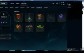 Conta league of legends lvl 65