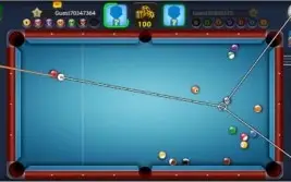 8 Ball Pool Editor (Mira / Linha grande)