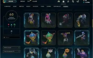 708 skins, todos os champs 130k EA