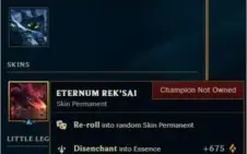 Conta de League of Legends Platina 3