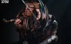 Wicked - Black Panther and Namor Diorama 3d stl
