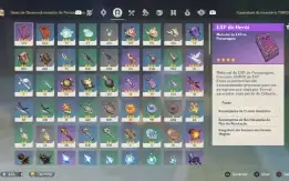 🔥Conta Genshin AR 59 - 16 Pers. 5* e mais! Veja Descrição🔥