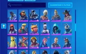 Conta Fortnite - SEASON 2 - 174 SKINS - 110 PICARETAS!