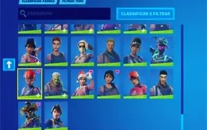 Conta Fortnite - SEASON 2 - 174 SKINS - 110 PICARETAS!