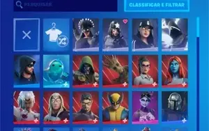 Conta Fortnite - SEASON 2 - 174 SKINS - 110 PICARETAS!
