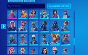 Conta Fortnite - SEASON 2 - 174 SKINS - 110 PICARETAS!
