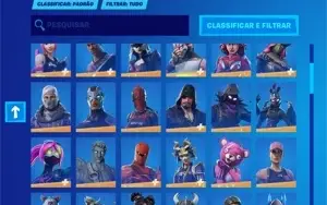 Conta Fortnite - SEASON 2 - 174 SKINS - 110 PICARETAS!