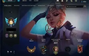 Conta Lol Ouro IV
