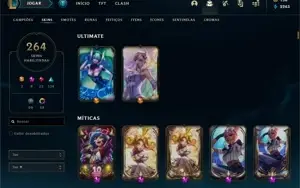 Conta Lol Ouro IV