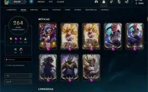 Conta Lol Ouro IV