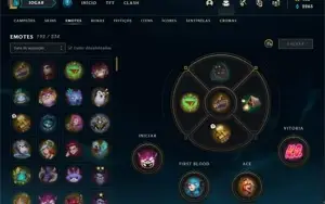 Conta Lol Ouro IV