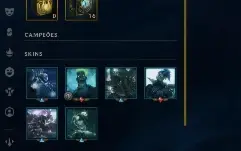 Conta League of Legends Full Acesso - 143 Champs e 82 Skins