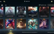 Conta wild rift 163 skins