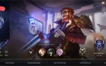 Wild rift: acc level 40 com 78 skins