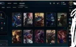 CONTA LOL PRATA I / 43 SKINS // 102 CHAMP // ÓTIMO MMR