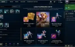 Conta P3 com varias skins