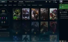 Conta P3 com varias skins