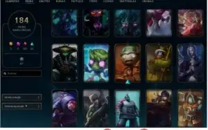Conta league of legends