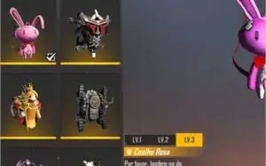 Vendo esta conta de free fire muito gemada