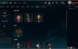 CONTA LOL LEAGUE OF LEGENDS 332 SKINS LEVEL 176
