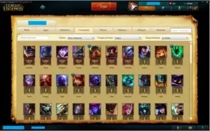 Conta LOL Gold 5 (Plat S5) / 44 Skins (39k de RP em Skins!)