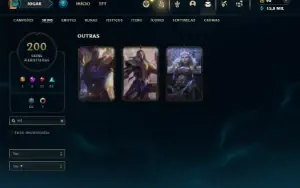 Prata 4 com TODOS os champs e 200 Skins ( Nivel 693 )