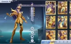 conta saint seiya awakening