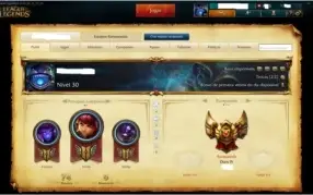 conta LOL ouro 4