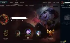 Conta de Gold 5, MMR normal, Honra 2, 54 Champs, Varias Skin