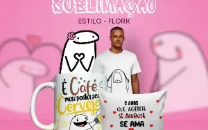 Pacote com +1400 Artes para Sublimação - Estilo Flork