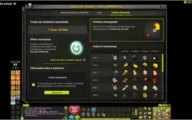 Conta Sadida Omega 50 7 anos de reward 130mk em itens