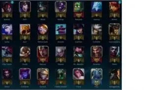 Conta plat 4, 117 campeões, 78 skins, 80 ícones, runa padrão