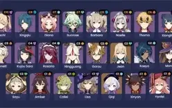 Conta AR 56 - Yae Miko + Kagura - Shogun Raiden, Eula+