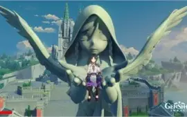 CONTA GENSHIN IMPACT AR 45 - Albedo e Qiqi