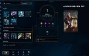 CONTA LOL DIAMANTE II 78% WINRATE 30K  ESSÊNCIA AZUL
