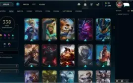 Conta League of Legends nivel 206|1521EL|331skins|604icones