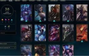 Conta lol diamante
