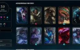 Conta lol diamante