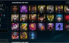 Conta lol diamante