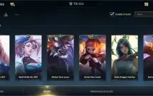 WILD RIFT 73 SKINS MESTRE; 1055WC; PASSE ON; {8 LENDÁRIAS}