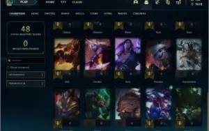 Conta League of Legends (LoL) Platina I