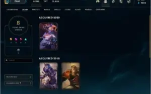 Conta League of Legends (LoL) Platina I