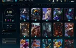 CONTA COM 156 SKINS (3 ULTIMATE + 2 PRESTÍGIOS)