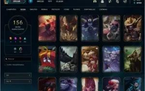CONTA COM 156 SKINS (3 ULTIMATE + 2 PRESTÍGIOS)