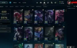 250 SKINS,  1434 DE RP. ICONES E SKINS UNICAS DESSA CONTA